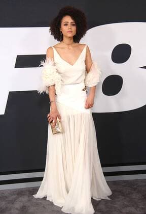 April 8, 2017 - New York, New York, U.S. - NATHALIE EMMANUEL attends the World Premiere of The Fate of the Furious .Radio City Music Hall, NYC.April 8, 2017.Photos by , Photos Inc. New York U.S. - ZUMAms4_ 20170408_zaf_ms4_026 Copyright: xSoniaxMoskowitzx