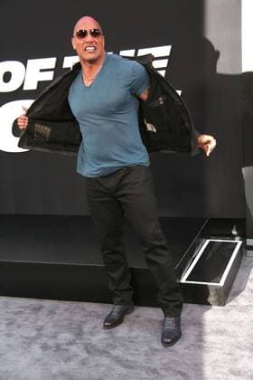 April 8, 2017 - New York, New York, U.S. - DWAYNE JOHNSON attends the World Premiere of The Fate of the Furious .Radio City Music Hall, NYC.April 8, 2017.Photos by , Photos Inc. New York U.S. - ZUMAms4_ 20170408_zaf_ms4_051 Copyright: xSoniaxMoskowitzx