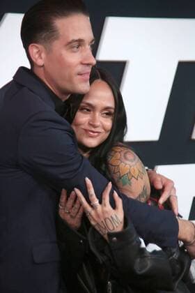 April 8, 2017 - New York, New York, U.S. - G-EAZY, KEHLANI attend the World Premiere of The Fate of the Furious .Radio City Music Hall, NYC.April 8, 2017.Photos by , Photos Inc. New York U.S. - ZUMAms4_ 20170408_zaf_ms4_055 Copyright: xSoniaxMoskowitzx