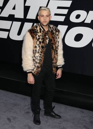 April 8, 2017 - New York, New York, U.S. - Rapper MESSIAH EL ARTISTA attends the New York Premiere of The Fate of the Furious held at Radio City Music Hall, New York U.S. - ZUMAk03_ 20170408_zaf_k03_011 Copyright: xNancyxKaszermanx