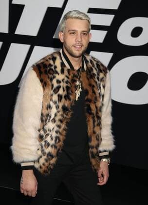 April 8, 2017 - New York, New York, U.S. - Rapper MESSIAH EL ARTISTA attends the New York Premiere of The Fate of the Furious held at Radio City Music Hall, New York U.S. - ZUMAk03_ 20170408_zaf_k03_016 Copyright: xNancyxKaszermanx