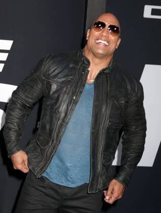 April 8, 2017 - New York, New York, U.S. - Actor DWAYNE JOHNSON aka THE ROCK attends the New York Premiere of The Fate of the Furious held at Radio City Music Hall, New York U.S. - ZUMAk03_ 20170408_zaf_k03_022 Copyright: xNancyxKaszermanx