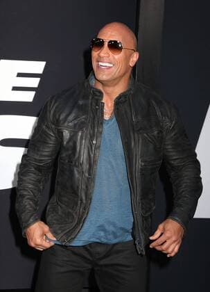 April 8, 2017 - New York, New York, U.S. - Actor DWAYNE JOHNSON aka THE ROCK attends the New York Premiere of The Fate of the Furious held at Radio City Music Hall, New York U.S. - ZUMAk03_ 20170408_zaf_k03_026 Copyright: xNancyxKaszermanx