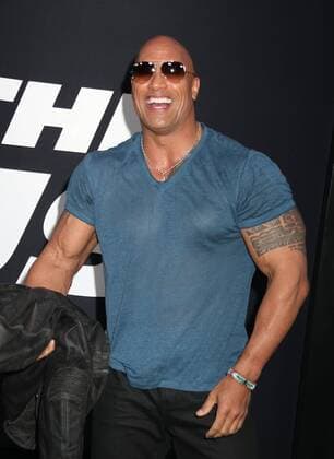 April 8, 2017 - New York, New York, U.S. - Actor DWAYNE JOHNSON aka THE ROCK attends the New York Premiere of The Fate of the Furious held at Radio City Music Hall, New York U.S. - ZUMAk03_ 20170408_zaf_k03_040 Copyright: xNancyxKaszermanx