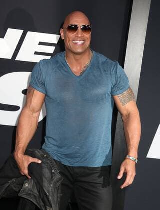 April 8, 2017 - New York, New York, U.S. - Actor DWAYNE JOHNSON aka THE ROCK attends the New York Premiere of The Fate of the Furious held at Radio City Music Hall, New York U.S. - ZUMAk03_ 20170408_zaf_k03_044 Copyright: xNancyxKaszermanx