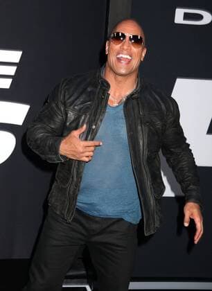 April 8, 2017 - New York, New York, U.S. - Actor DWAYNE JOHNSON aka THE ROCK attends the New York Premiere of The Fate of the Furious held at Radio City Music Hall, New York U.S. - ZUMAk03_ 20170408_zaf_k03_049 Copyright: xNancyxKaszermanx