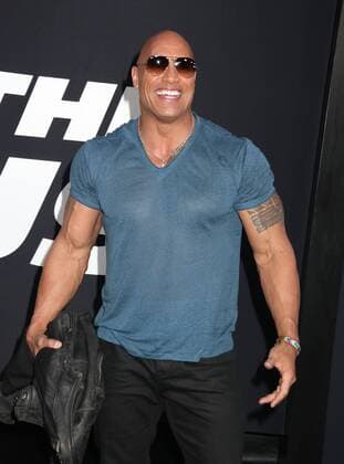 April 8, 2017 - New York, New York, U.S. - Actor DWAYNE JOHNSON aka THE ROCK attends the New York Premiere of The Fate of the Furious held at Radio City Music Hall, New York U.S. - ZUMAk03_ 20170408_zaf_k03_059 Copyright: xNancyxKaszermanx