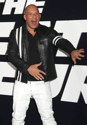 April 8, 2017 - New York, New York, U.S. - Actor VIN DIESEL attends the New York Premiere of The Fate of the Furious held at Radio City Music Hall, New York U.S. - ZUMAk03_ 20170408_zaf_k03_245 Copyright: xNancyxKaszermanx