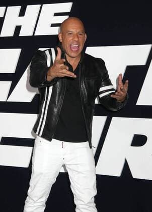 April 8, 2017 - New York, New York, U.S. - Actor VIN DIESEL attends the New York Premiere of The Fate of the Furious held at Radio City Music Hall, New York U.S. - ZUMAk03_ 20170408_zaf_k03_248 Copyright: xNancyxKaszermanx