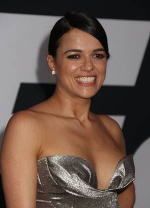 April 8, 2017 - New York, New York, U.S. - Actress MICHELLE RODRIGUEZ attends the New York Premiere of The Fate of the Furious held at Radio City Music Hall, New York U.S. - ZUMAk03_ 20170408_zaf_k03_236 Copyright: xNancyxKaszermanx