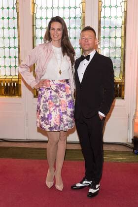 Katrin Wrobel und Mathias Schlung - Premiere Der Gloeckner von Notre Dame im Theater des Westens Berlin am 09.04.2017. Premiere Der Gloeckner von Notre Dame