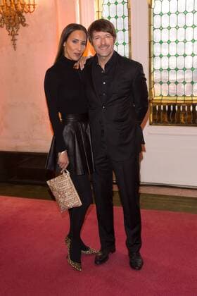 Bruno Eyron mit Freundin Friederike Dirscherl - Premiere Der Gloeckner von Notre Dame im Theater des Westens Berlin am 09.04.2017. Premiere Der Gloeckner von Notre Dame