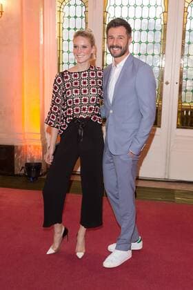 Kim Hnizdo und Jochen Schropp - Premiere Der Gloeckner von Notre Dame im Theater des Westens Berlin am 09.04.2017. Premiere Der Gloeckner von Notre Dame