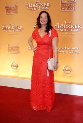 Natalia Woerner bei der Premiere -Der Gloeckner von Notre Dame im Theater des Westens in Berlin.