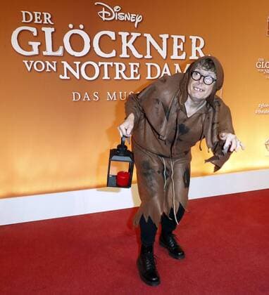 Rolf Scheider bei der Premiere -Der Gloeckner von Notre Dame im Theater des Westens in Berlin.