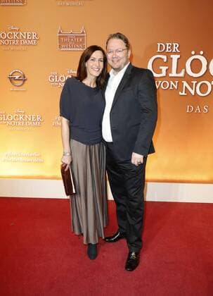 Ulrike Frank, Marc Schubring bei der Premiere -Der Gloeckner von Notre Dame im Theater des Westens in Berlin.