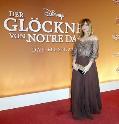 Nastassja Kinski bei der Premiere -Der Gloeckner von Notre Dame im Theater des Westens in Berlin.