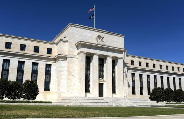 April 9, 2017 - Washington, DC, USA - 20170409: The Federal Reserve building in Washington, D.C. Washington USA - ZUMAm139 20170409_zap_m139_001 Copyright: xChuckxMyersx