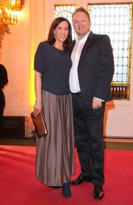 Ulrike Frank mit Mann Marc Schubring bei der Premiere zu dem Musical nach dem Disney-Film - Der Gloeckner von Notre Dame - im Theater des Westens, Kantstrasse, Berlin Copyright imago stock&people GmbH Tinkeres Datum: 09.04.2017 Musical Der Gloeckner von Notre Dame