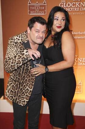 Ingo Appelt mit Ehefrau Sonja Appelt bei der Premiere des Disney Musicals Der Glöckner von Notre Dame im Stage Theater des Westens. Berlin, 19.02.2017 Foto:xS.xGabschx xFuturexImage