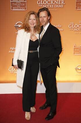 Marion Kracht mit Ehemann Berthold Manns bei der Premiere des Disney Musicals Der Glöckner von Notre Dame im Stage Theater des Westens. Berlin, 19.02.2017 Foto:xS.xGabschx xFuturexImage