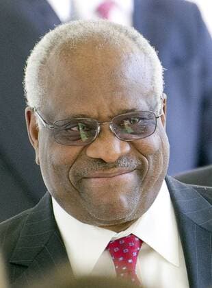 April 10, 2017 - Washington, District of Columbia, United States of America - Associate Justice of the United States Supreme Court Clarence Thomas on the Colonnade as he arrives for the Oath of Office ceremony for new Associate Justice of the US Supreme Court Neil Gorsuch in the Rose Garden of the White House in Washington, DC on Monday, April 10, 2017..Credit: CNP. Washington United States of America - ZUMAs152 20170410_zaa_s152_013 Copyright: xRonxSachsx