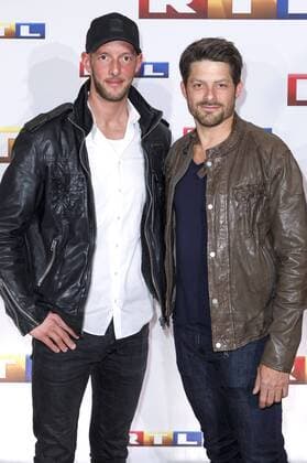 Christopher Brück und Daniel Buder bei der Premiere des RTL Fernsehfilms Ein Schnupfen hätte auch gereicht in der Astor Film Lounge im Residenz Kino. Köln, 11.04.2017 Foto:xC.xHardtx xFuturexImage
