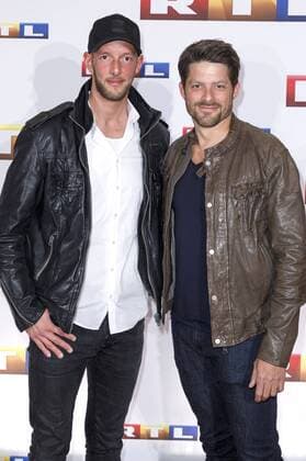 Christopher Brück und Daniel Buder bei der Premiere des RTL Fernsehfilms Ein Schnupfen hätte auch gereicht in der Astor Film Lounge im Residenz Kino. Köln, 11.04.2017 Foto:xC.xHardtx xFuturexImage