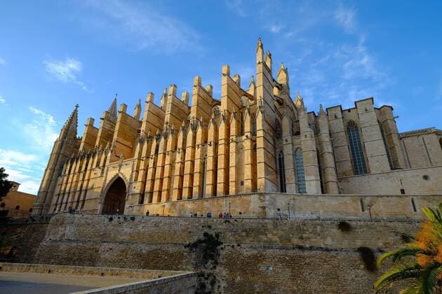 La Seu, the Cathedral of Santa Maria of Palma, Majorca, Balearic Islands, Spain, Europe Copyright: CarloxMorucchio 819-755
