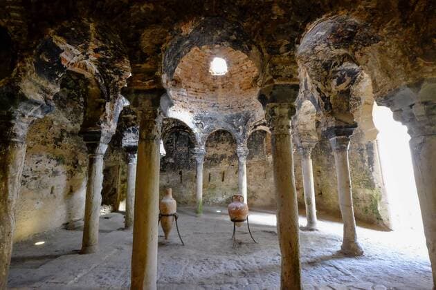 Arab baths, Banys Arabs, Palma, Majorca, Balearic Islands, Spain, Europe Copyright: CarloxMorucchio 819-756