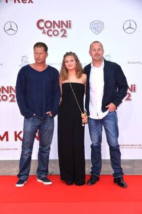 Til Schweiger, Emma Schweiger und Heino Ferch bei der Premiere Conni und Co
