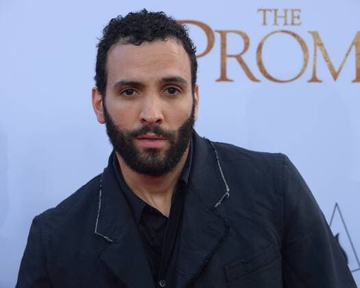 Cast member Marwan Kenzari attends the premiere of the motion picture historical drama The Promise at TCL Chinese Theatre in the Hollywood section of Los Angeles on April 12, 2017. Storyline: Set during the last days of the Ottoman Empire, The film follows a love triangle between Michael, a brilliant medical student, the beautiful and sophisticated Ana, and Chris - a renowned American journalist based in Paris.  LAP2017041228 JIMxRUYMEN