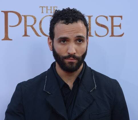 Cast member Marwan Kenzari attends the premiere of the motion picture historical drama The Promise at TCL Chinese Theatre in the Hollywood section of Los Angeles on April 12, 2017. Storyline: Set during the last days of the Ottoman Empire, The film follows a love triangle between Michael, a brilliant medical student, the beautiful and sophisticated Ana, and Chris - a renowned American journalist based in Paris.  LAP2017041227 JIMxRUYMEN