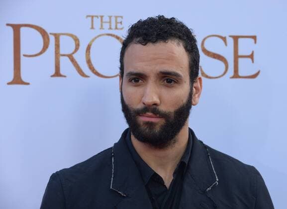 Cast member Marwan Kenzari attends the premiere of the motion picture historical drama The Promise at TCL Chinese Theatre in the Hollywood section of Los Angeles on April 12, 2017. Storyline: Set during the last days of the Ottoman Empire, The film follows a love triangle between Michael, a brilliant medical student, the beautiful and sophisticated Ana, and Chris - a renowned American journalist based in Paris.  LAP2017041229 JIMxRUYMEN