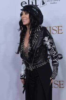 Singer and actress Cher attends the premiere of the motion picture historical drama The Promise at TCL Chinese Theatre in the Hollywood section of Los Angeles on April 12, 2017. Storyline: Set during the last days of the Ottoman Empire, The film follows a love triangle between Michael, a brilliant medical student, the beautiful and sophisticated Ana, and Chris - a renowned American journalist based in Paris.  LAP2017041233 JIMxRUYMEN