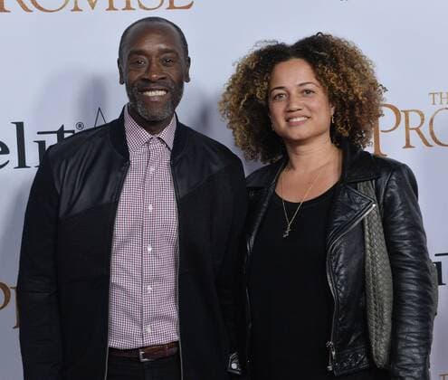 Actor Don Cheadle and Bridgid Coulter attend the premiere of the motion picture historical drama The Promise at TCL Chinese Theatre in the Hollywood section of Los Angeles on April 12, 2017. Storyline: Set during the last days of the Ottoman Empire, The film follows a love triangle between Michael, a brilliant medical student, the beautiful and sophisticated Ana, and Chris - a renowned American journalist based in Paris.  LAP2017041239 JIMxRUYMEN