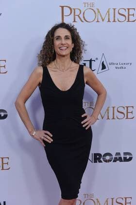 Actress Melina Kanakaredes attends the premiere of the motion picture historical drama The Promise at TCL Chinese Theatre in the Hollywood section of Los Angeles on April 12, 2017. Storyline: Set during the last days of the Ottoman Empire, The film follows a love triangle between Michael, a brilliant medical student, the beautiful and sophisticated Ana, and Chris - a renowned American journalist based in Paris.  LAP2017041242 JIMxRUYMEN