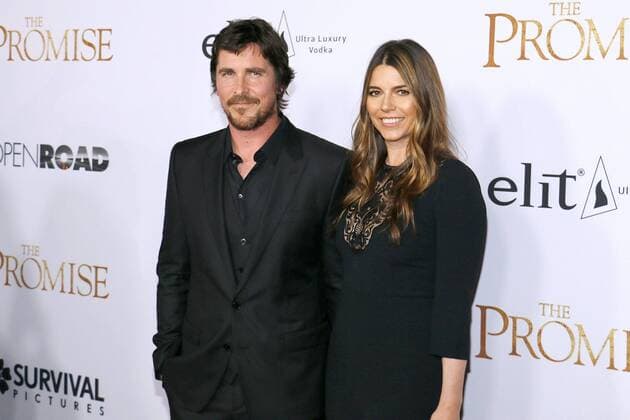 Christian Bale und seine Ehefrau Sibi Blazic bei der The Promise Film Premiere am 12.04.2017 in Hollywood, Los Angeles The Promise Filmpremiere in Los Angeles, 2017 