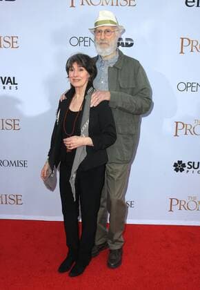 April 12, 2017 - Hollywood, CA, United States - 12 April 2017 - Hollywood, California - James Cromwell, Anna Stuart. Premiere Of Open Road Films The Promise held at TCL Chinese Theatre. Photo Credit: AdMedia Hollywood United States - ZUMAa123 20170412_zaa_a123_006 Copyright: xAdmediax