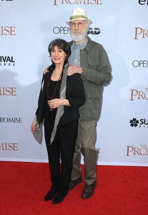 April 12, 2017 - Hollywood, CA, United States - 12 April 2017 - Hollywood, California - James Cromwell, Anna Stuart. Premiere Of Open Road Films The Promise held at TCL Chinese Theatre. Photo Credit: AdMedia Hollywood United States - ZUMAa123 20170412_zaa_a123_007 Copyright: xAdmediax