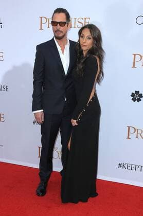 April 12, 2017 - Hollywood, CA, United States - 12 April 2017 - Hollywood, California - Chris Cornell, Vicky Karayiannis. Premiere Of Open Road Films The Promise held at TCL Chinese Theatre. Photo Credit: AdMedia Hollywood United States - ZUMAa123 20170412_zaa_a123_012 Copyright: xAdmediax