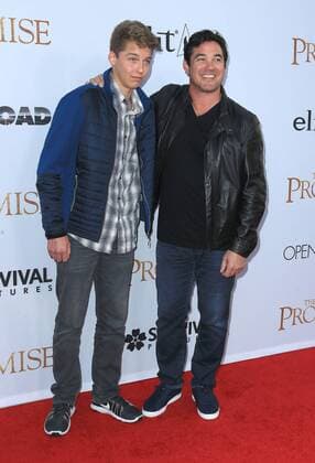 April 12, 2017 - Hollywood, CA, United States - 12 April 2017 - Hollywood, California - Christopher Dean Cain, Dean Cain. Premiere Of Open Road Films The Promise held at TCL Chinese Theatre. Photo Credit: AdMedia Hollywood United States - ZUMAa123 20170412_zaa_a123_037 Copyright: xAdmediax