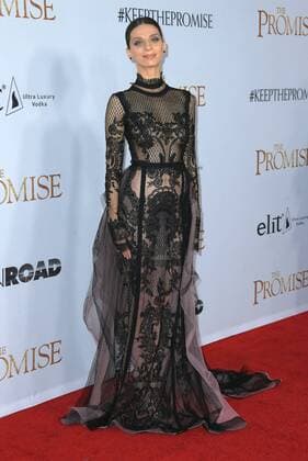 April 12, 2017 - Hollywood, CA, United States - 12 April 2017 - Hollywood, California - Angela Sarafyan. Premiere Of Open Road Films The Promise held at TCL Chinese Theatre. Photo Credit: AdMedia Hollywood United States - ZUMAa123 20170412_zaa_a123_080 Copyright: xAdmediax
