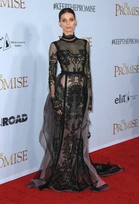 April 12, 2017 - Hollywood, CA, United States - 12 April 2017 - Hollywood, California - Angela Sarafyan. Premiere Of Open Road Films The Promise held at TCL Chinese Theatre. Photo Credit: AdMedia Hollywood United States - ZUMAa123 20170412_zaa_a123_083 Copyright: xAdmediax
