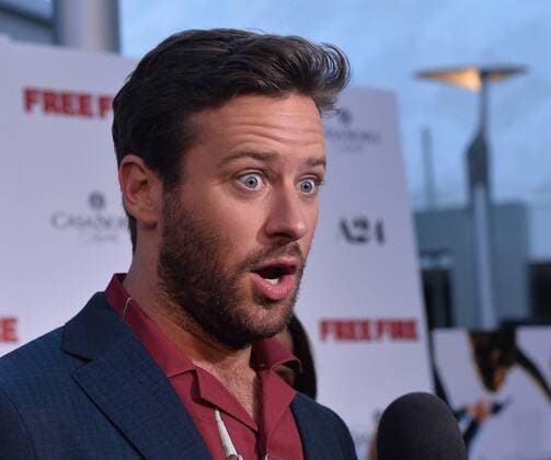 Cast member Armie Hammer attends the premiere of the motion picture crime thriller Free Fire at the ArcLight Cinema Dome in the Hollywood section of Los Angeles on April 13, 2017. Storyline: Set in Boston in 1978, a meeting in a deserted warehouse between two gangs turns into a shootout and a game of survival.  LAP2017041338 JIMxRUYMEN
