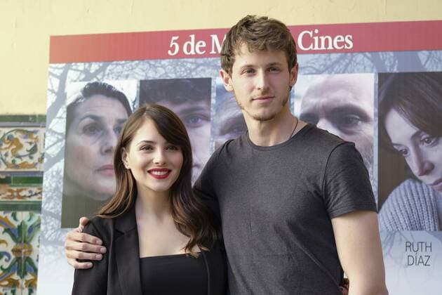 April 17, 2017 - Madrid, Spain - Actress Andrea Duro and Nicolas Coronado attends the presentation of the movie Passage to the dawn in Madrid April 17, 2017 Madrid Spain  - ZUMAn230 20170417_zaa_n230_004 Copyright: xOscarxGonzalezx