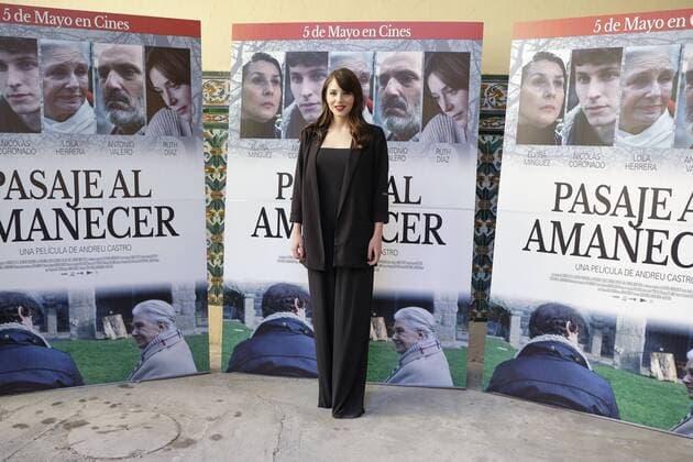 April 17, 2017 - Madrid, Spain - Actress Andrea Duro attends the presentation of the movie Passage to the dawn in Madrid April 17, 2017 Madrid Spain  - ZUMAn230 20170417_zaa_n230_008 Copyright: xOscarxGonzalezx