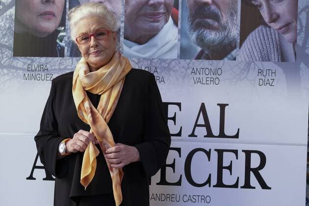 April 17, 2017 - Madrid, Spain - The actress Lola Herrera attends the presentation of the movie Passage to the dawn in Madrid April 17, 2017 Madrid Spain  - ZUMAn230 20170417_zaa_n230_012 Copyright: xOscarxGonzalezx