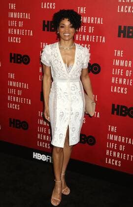 April 18, 2017 - New York, New York, U.S. - Actress LISA ARRINDELL attends the New York Premiere of The Immortal Life of Henrietta Lacks held at the SVA Theater. New York U.S. - ZUMAk03_ 20170418_zaf_k03_144 Copyright: xNancyxKaszermanx