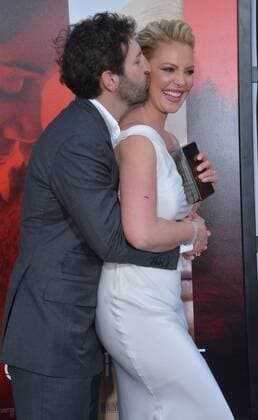 Cast member Katherine Heigl and her husband, singer and songwriter Josh Kelley attend the premiere of the motion picture dramatic thriller Unforgettable at TCL Chinese Theatre in the Hollywood section of Los Angeles on April 18, 2017. Storyline: A woman sets out to make life hell for her ex-husband s new wife.  LAP2017041837 JIMxRUYMEN